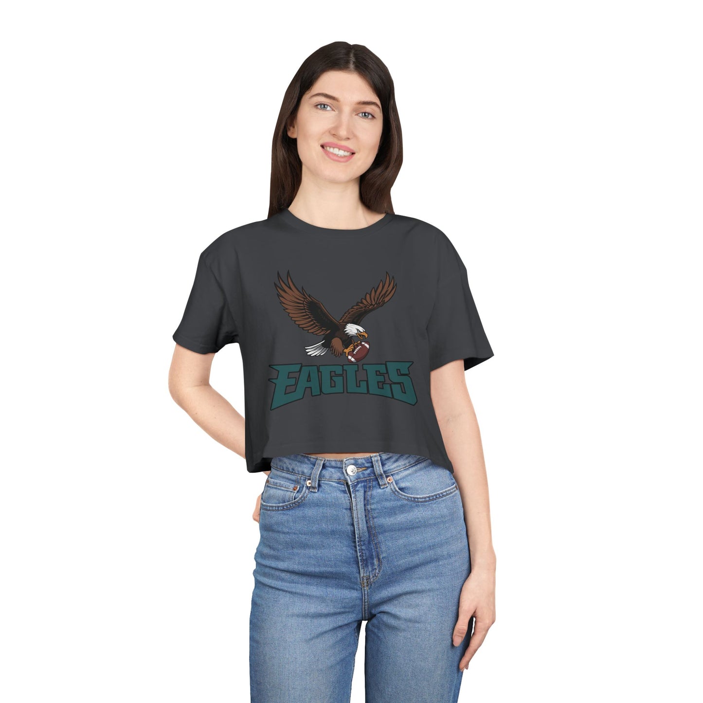 Eagle Spirit Women's Crop Tee,