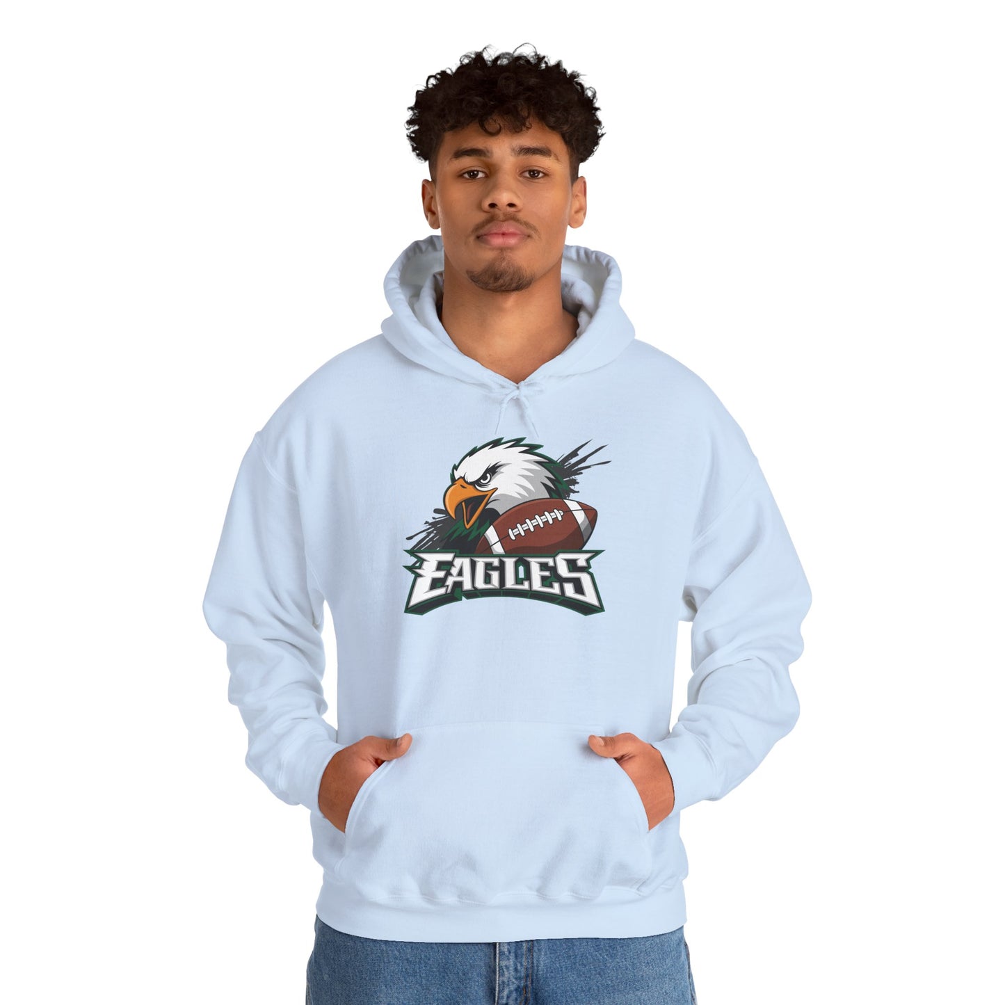 Eagles Football Unisex Heavy Blend Hoodie,
