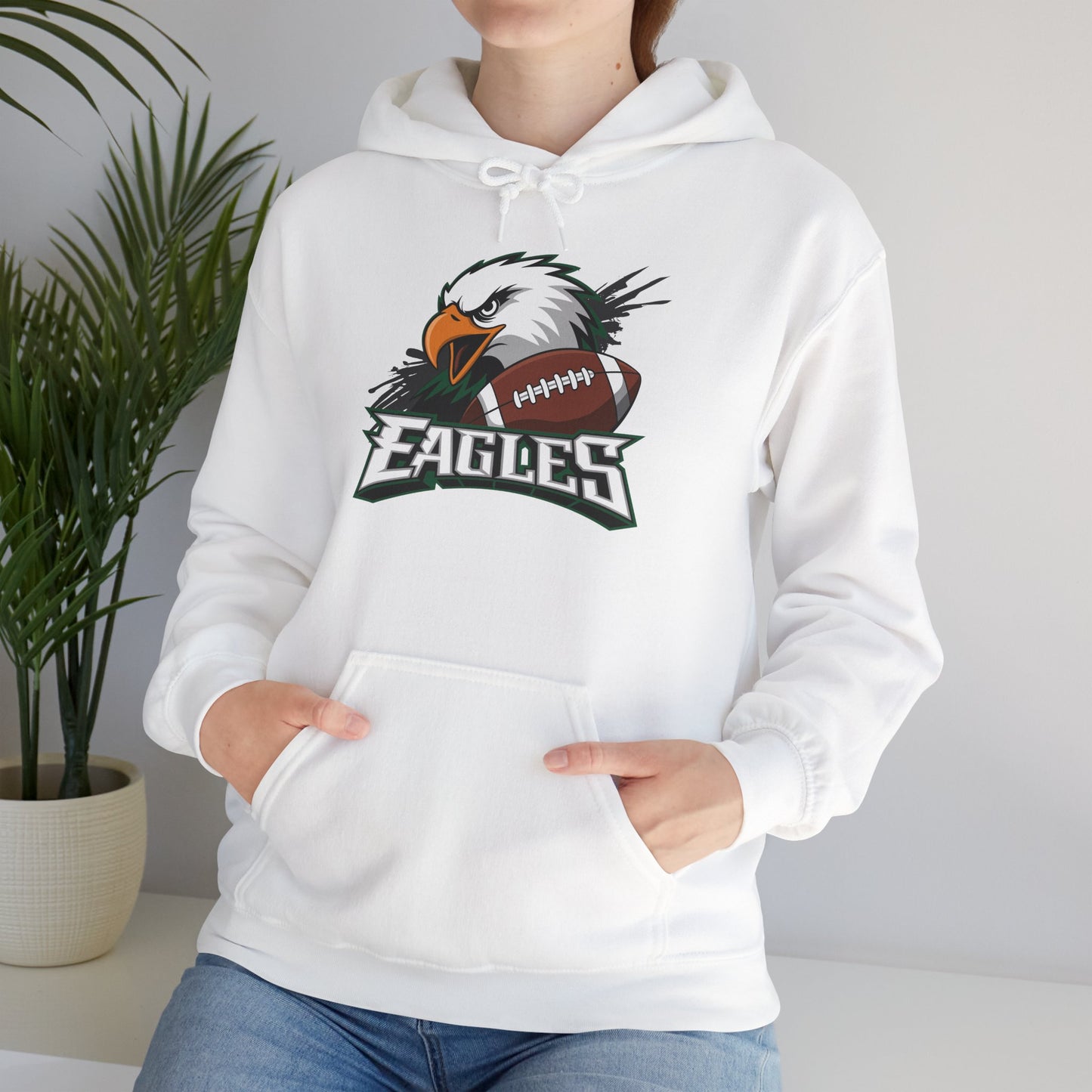 Eagles Football Unisex Heavy Blend Hoodie,