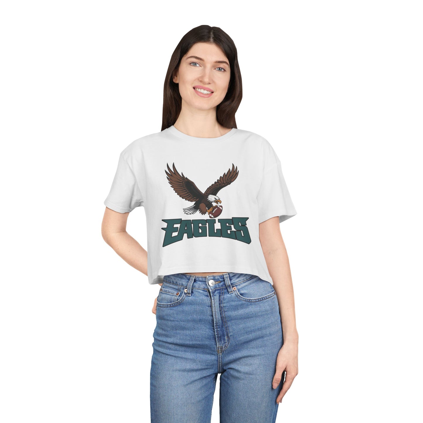 Eagle Spirit Women's Crop Tee,