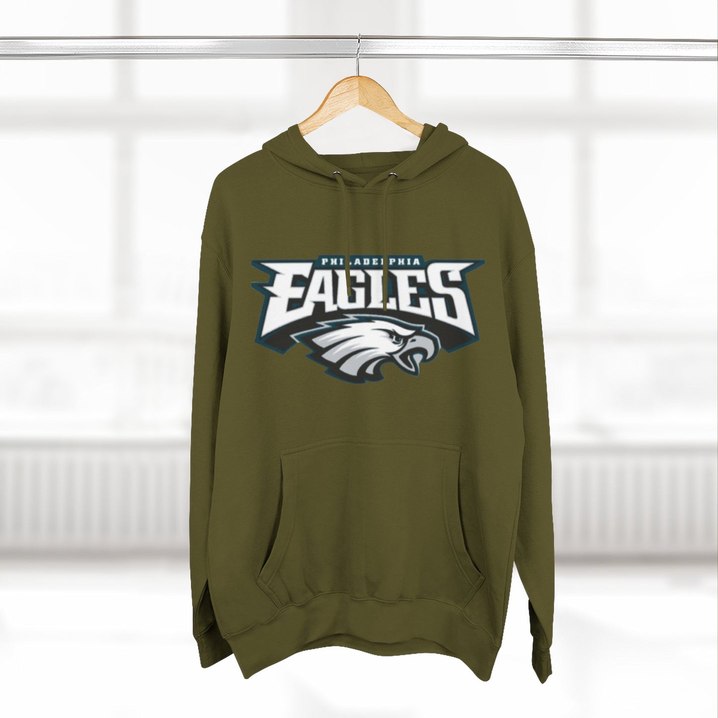 Stylish Eagle Fleece Hoodie -