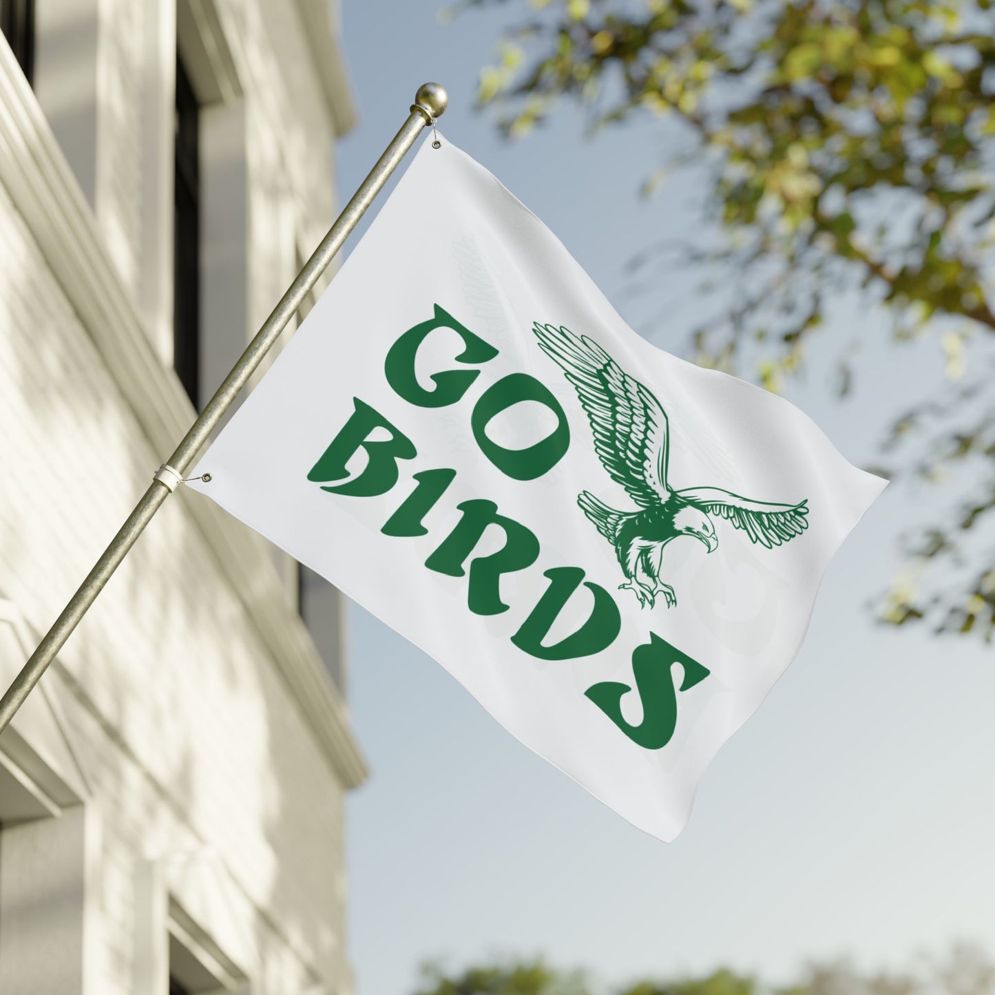 Go Birds! Flag -