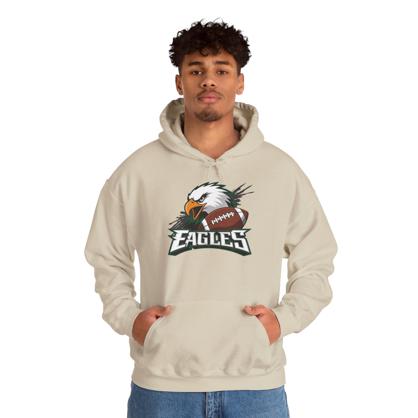 Eagles Football Unisex Heavy Blend Hoodie,