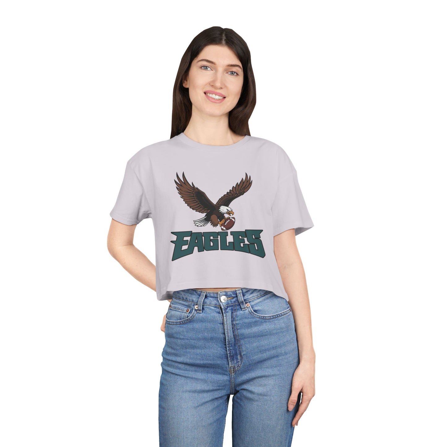 Eagle Spirit Women's Crop Tee,
