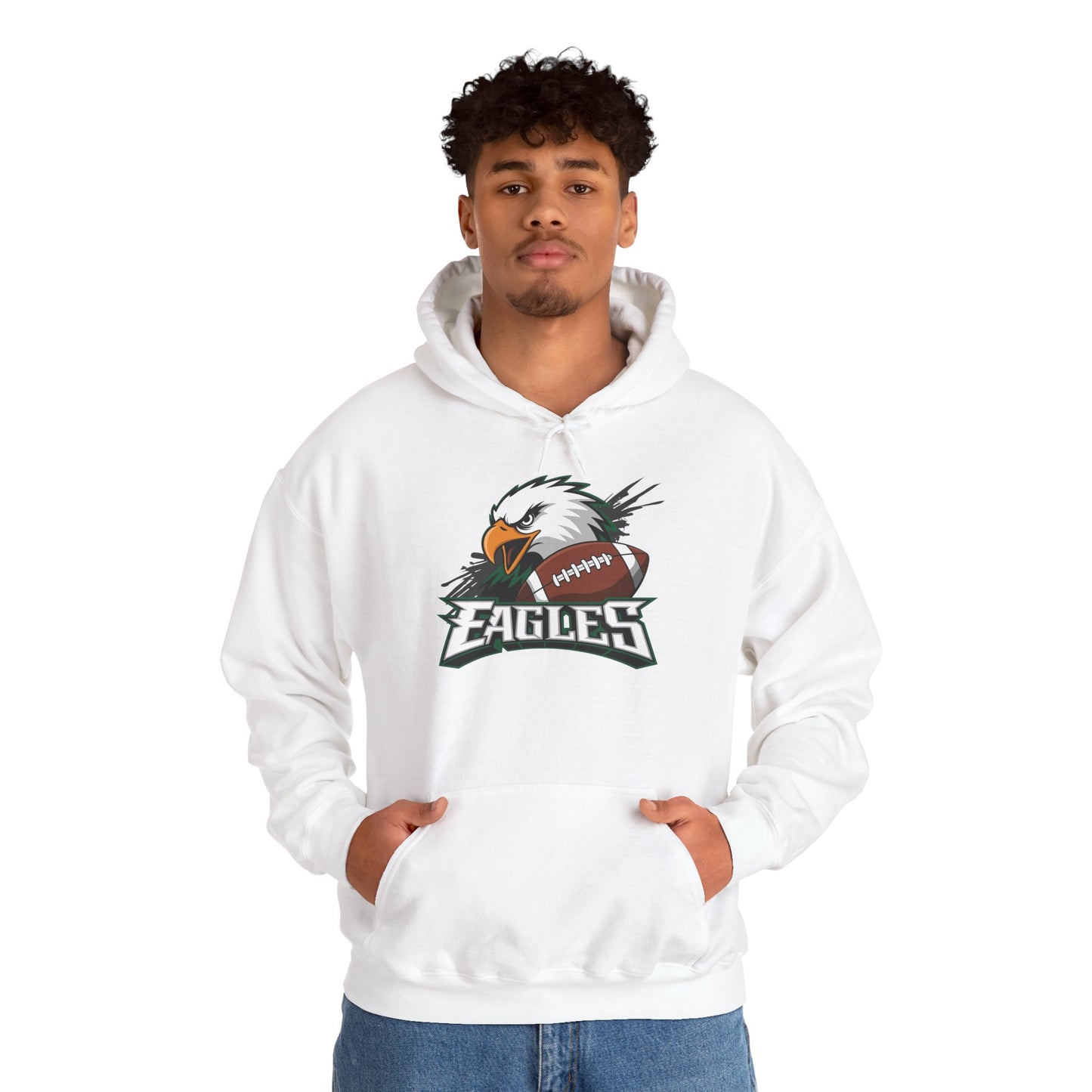 Eagles Football Unisex Heavy Blend Hoodie,