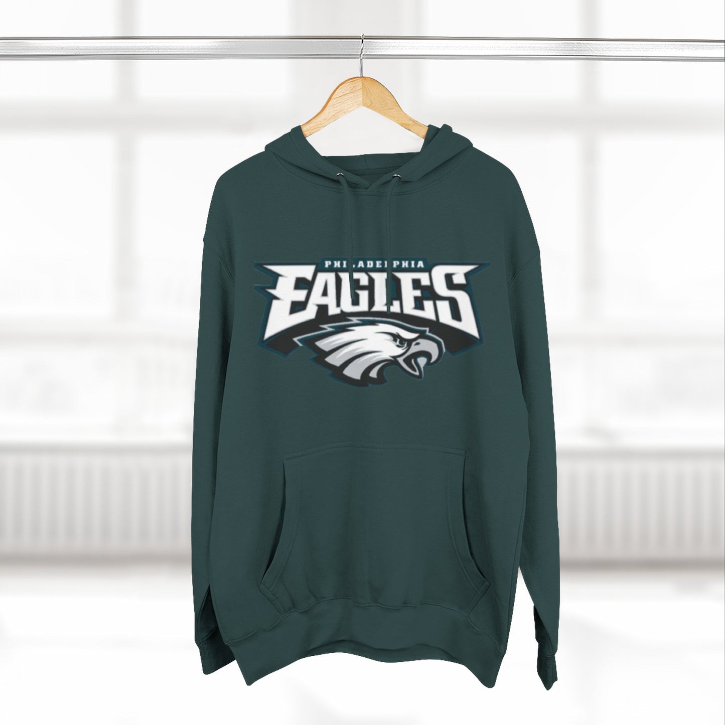 Stylish Eagle Fleece Hoodie -