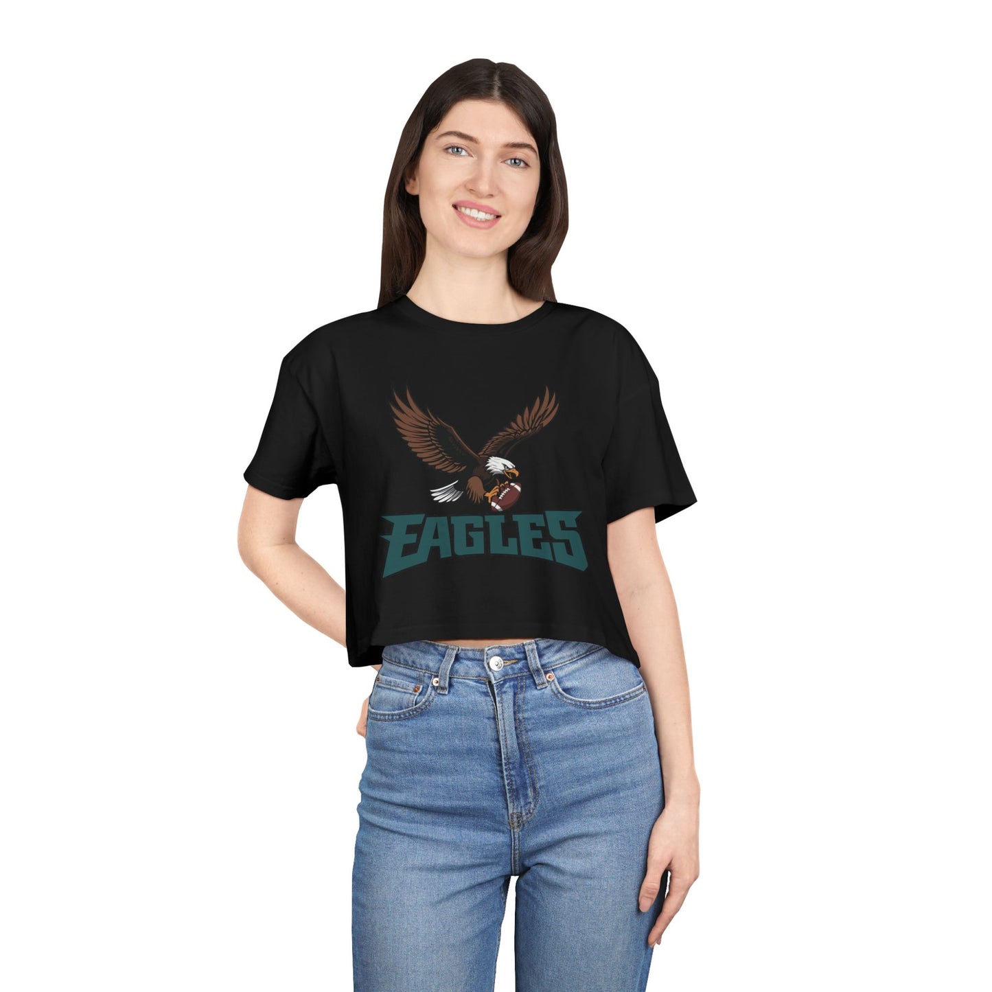 Eagle Spirit Women's Crop Tee,