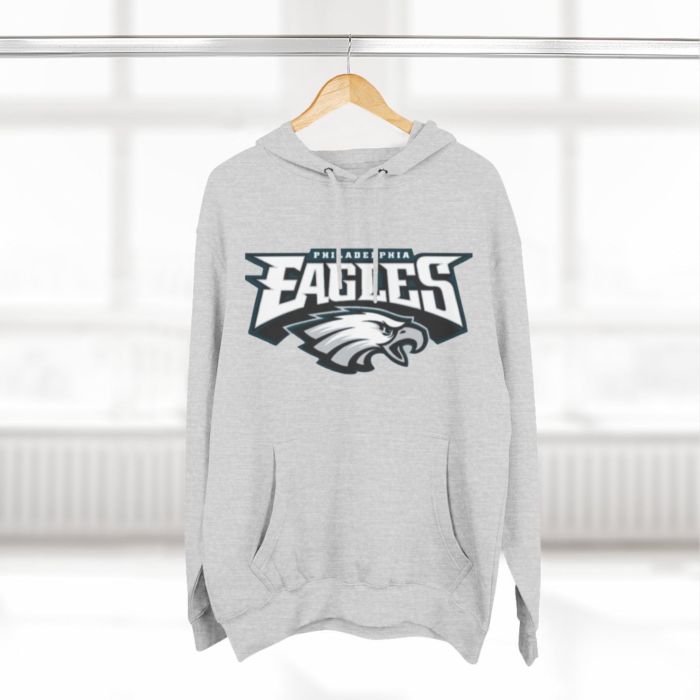 Stylish Eagle Fleece Hoodie -