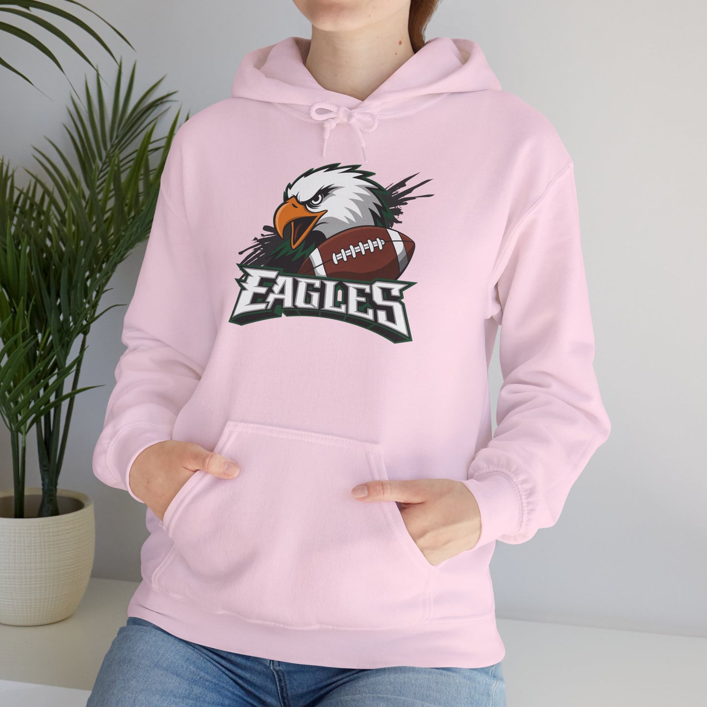 Eagles Football Unisex Heavy Blend Hoodie,